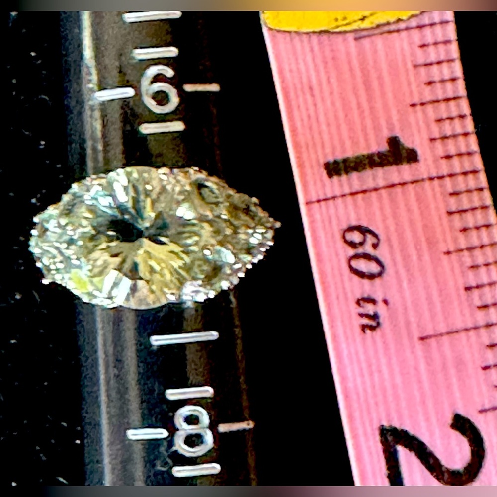 Ring W/Authentic Prasiolite Gems Set In 925 Sterl… - image 7